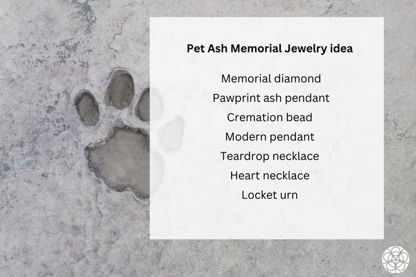 Pet Ash Memorial Jewelry ideas